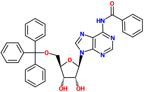 MC080658 5'-O-Trt-N6-Bz-rA (图片) MC080658 5'-O-Trt-N6-Bz-rA